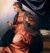 Andrea del Sarto Annunciation oil on canvas